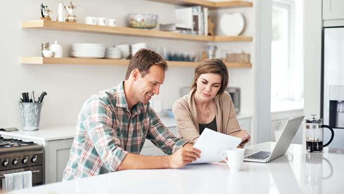 couple building a savings plan