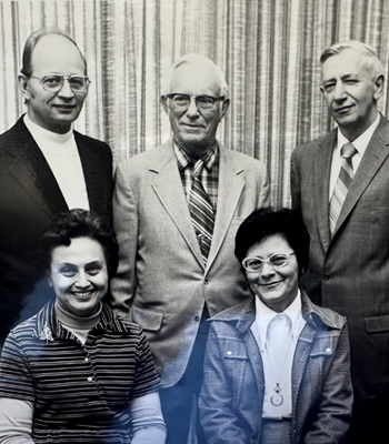 DSCU Board Members from January 1975