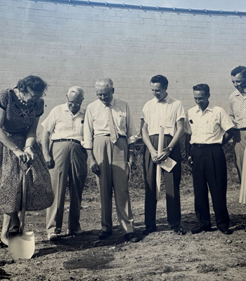 Groundbreaking for Original Chase Road Location