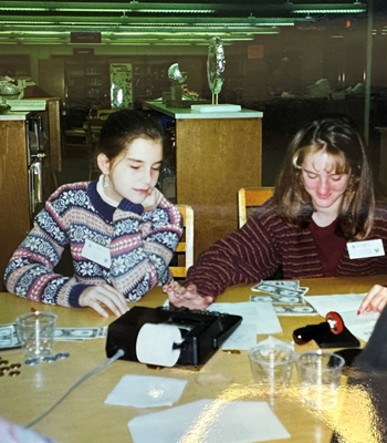 Students training for SRCU Operations in 1995
